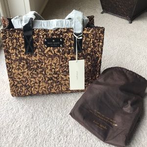 Sequin handbag